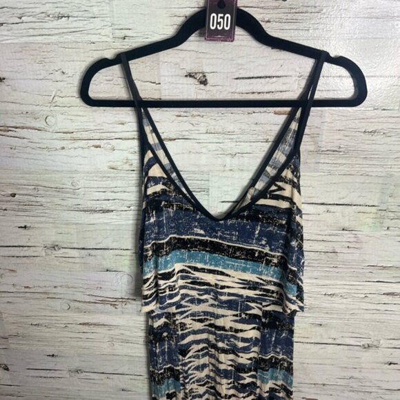 Urban outfitters ecote tribal blue maxi dress Aztec size medium - Picture 3 of 7
